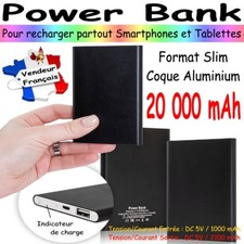 Power Bank SLIM 20000 mAh NOIR