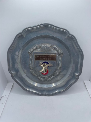Militaria ancienne assiette - ancienne,
