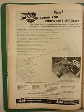 12/1960 PUB EDO CORPORATION EDO LORAN AIRLINES CORPORATE AIRCRAFT CESSNA 310 AD