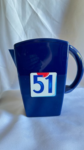 Pichet pastis carré bleu - pastis, 51