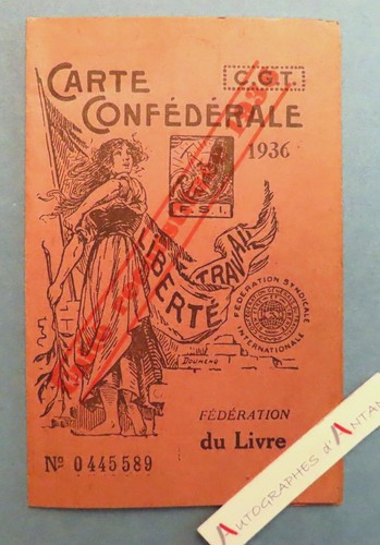 Cgt 1936 fédération du - cgt,