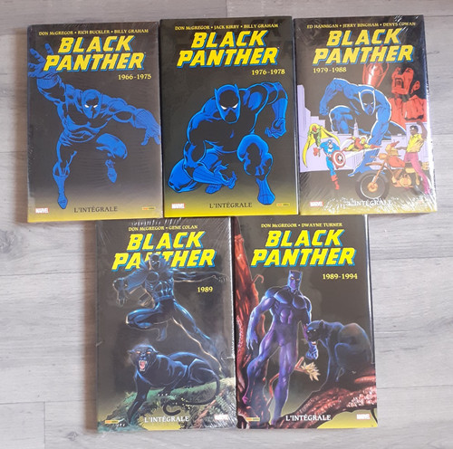 Black panther intégrales - black,
