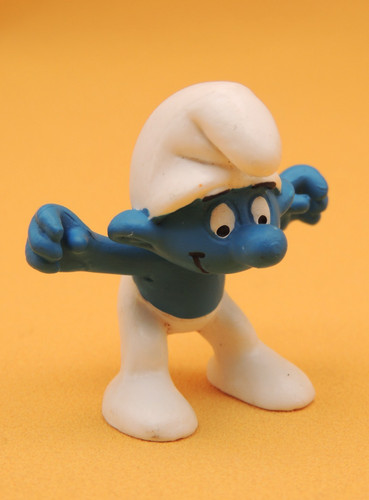 Figurine schtroumpfs inconnu - figurine,