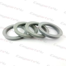 4x Plastique Bagues De