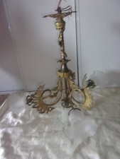 Lustre année 20-30 en laiton