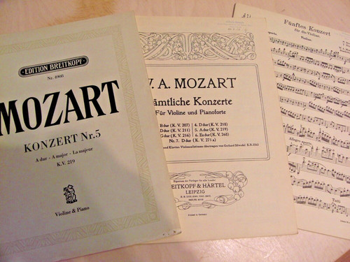 Ancienne notes mozart concert - ancienne,