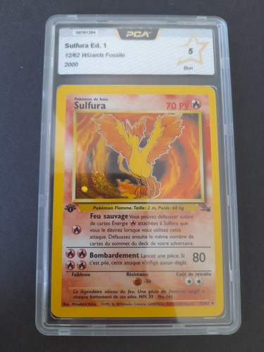 Carte pokemon sulfura 62 - sulfura, 12/62