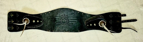 Leather kidney belt - belt,, 36"