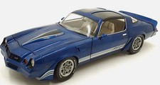 GREENLIGHT - Voiture de 1980 couleur bleu - CHEVROLET Camaro Z28 - 1/18 - GRE...