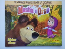 Masha et Michka - album Panini complet avec poster - italien 2015