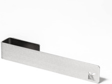 Porte-Torchon Argenté - Acier Inoxydable - Sans Perçage - Pour Cuisine