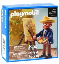 Playmobil ® 70686 Vincent Van Gogh - Sunflowers / Neuf - New