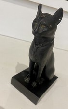 Sculpture statuette chat - sculpture,