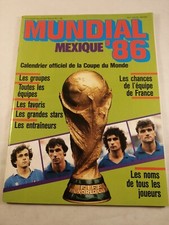 sympa livre / magazine  mundial / mondial Mexique 1986 / 86