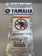 1 plaque label yamaha