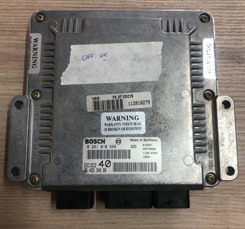 Calculateur moteur décodé