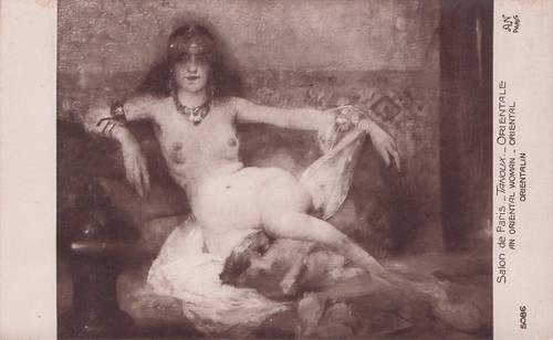 Carte postale ancienne femme - postale,