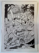 DESSIN Original DISNEY DINGO