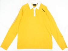 Polo homme Adidas Porsche Design Sport en coton jaune taille L
