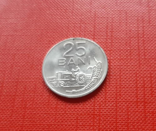 Roumanie pièce 25 - roumanie, ,