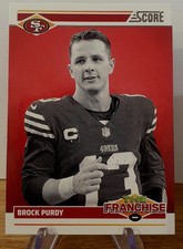 2024 Panini Score - Brock Purdy - The Franchise #28 - San Francisco 49ers