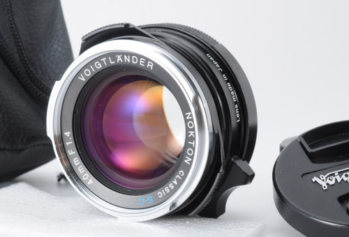 Objectif voigtlander nokton - voigtlander,