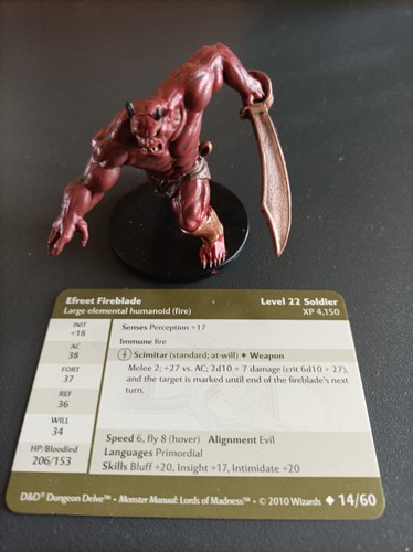 Donjons dragons efreet - donjons,