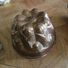 ANCIEN MOULE CUIVRE 16x10cm