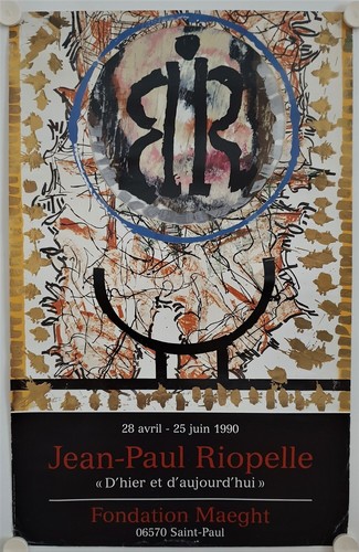 Affiche jean paul - affiche, riopelle