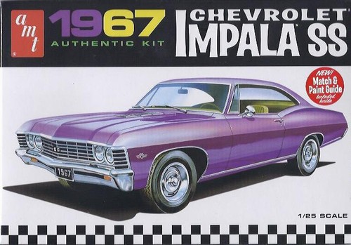 Chevrolet impala 1967 kit - impala, ss