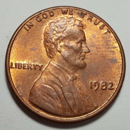 1982 lincoln memorial penny - p,