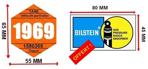 Vignette fiscale 1969 - vignette,