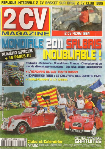 2cv magazine mondiale - 2cv,