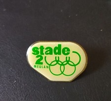 RARE PINS PIN'S A2  ANTENNE 2 STADE 2 Meulan JO TELEVISION ANNEAUX OLYMPIQUES