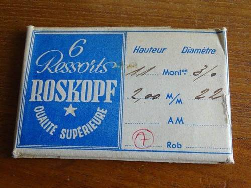 Horloger ressort de - horloger,