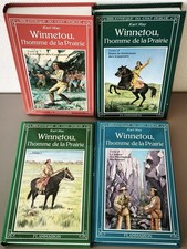 Lot 4 livres Winnetou l'homme