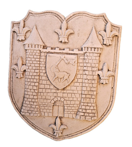 Sculpture blason armoiries - sculpture, de