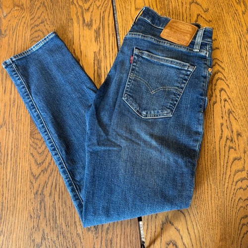 Levi dark blue straight - dark,