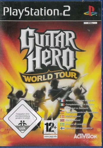 Guitar hero world tour - tour, ps2