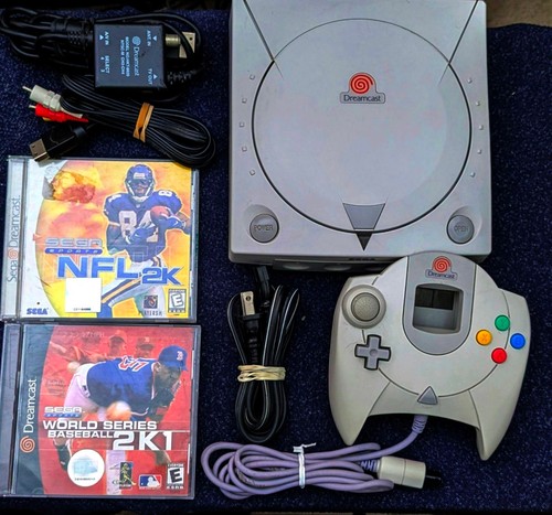 Sega dreamcast console with - dreamcast,