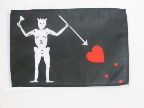 Drapeau pirate edward teach - drapeau,