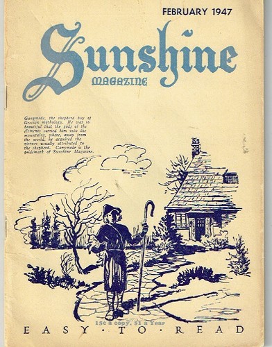 Sunshine magazine feb 1947 - feb.,
