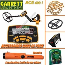 PACK : Détecteur de métaux Garrett ACE 400i + ProPointer AT