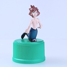 Figurine bouchon bouteille de cidre Sora Kingdom Hearts × Mitsuya japonaise d...