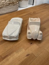 Lot 2 cendriers PUBLICITAIRE SIMCA voitures ceramique vintage