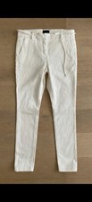 Pantalon Chino Coton Blanc