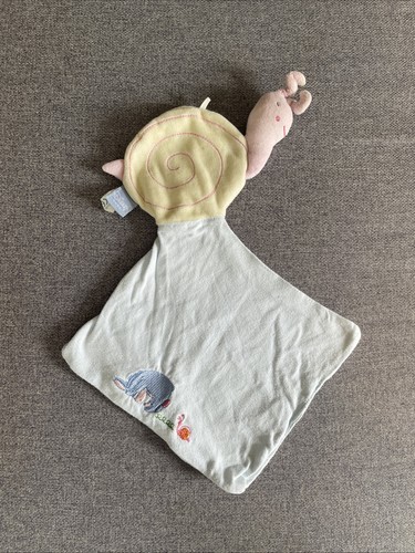Doudou plat escargot mouchoir - escargot,