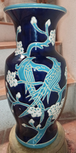 Superbe grand vase emaux de - vase,