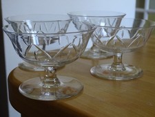 DAUM FRANCE 4 ANCIENNES COUPES