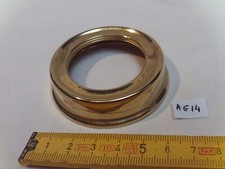 Piédouche en laiton pour lampe à pétrole Ø 39,5 mm calibre 12 ou 14"' (réf AG14)